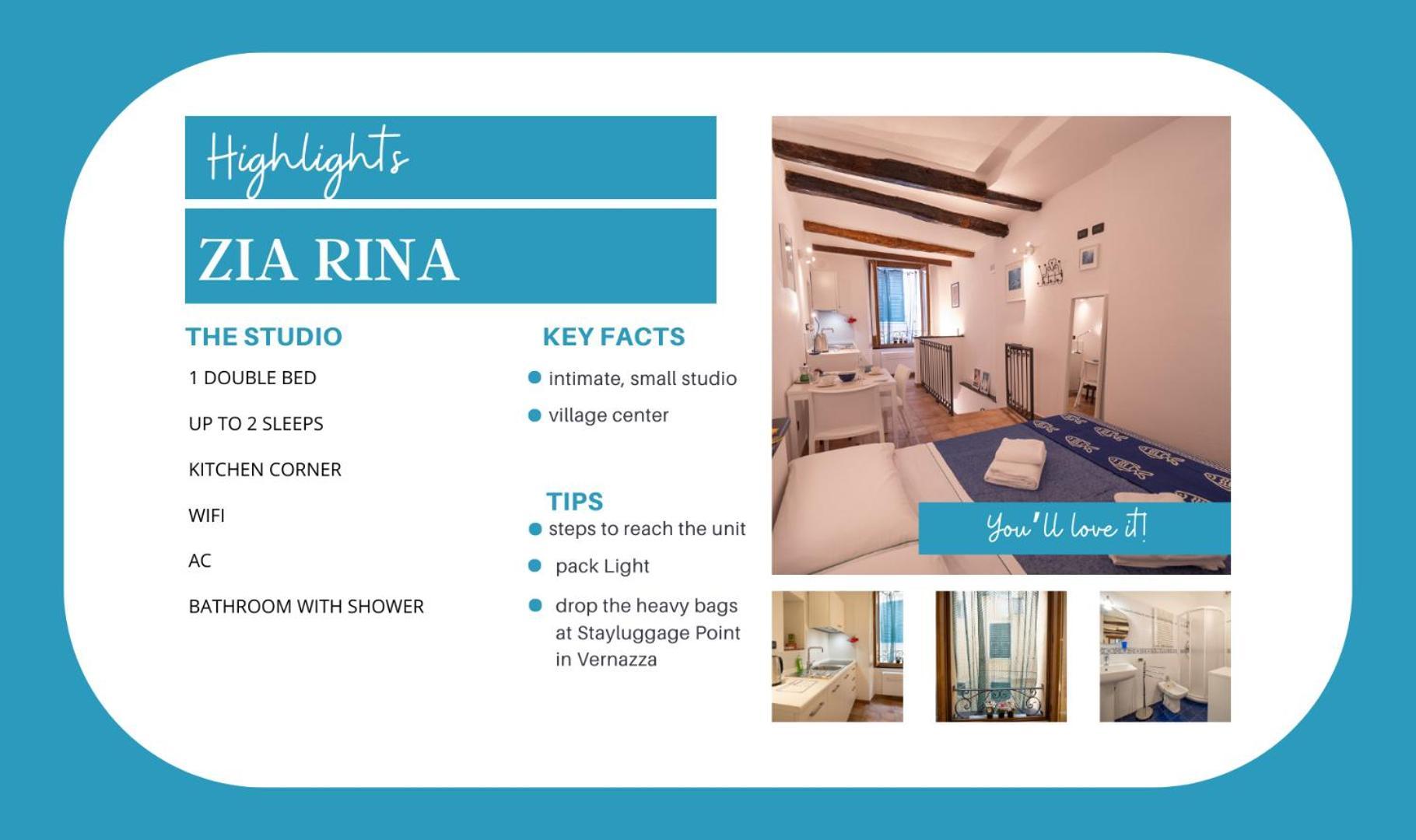 Zia Rina Studio Vernazza Exterior photo